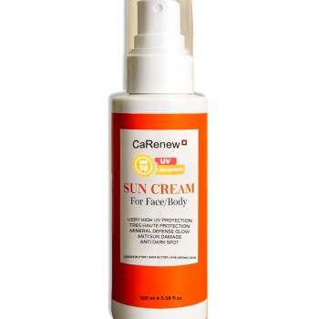 SPF 50+ Güneş Kremi 100 ml – Yüz ve Vücut İçin