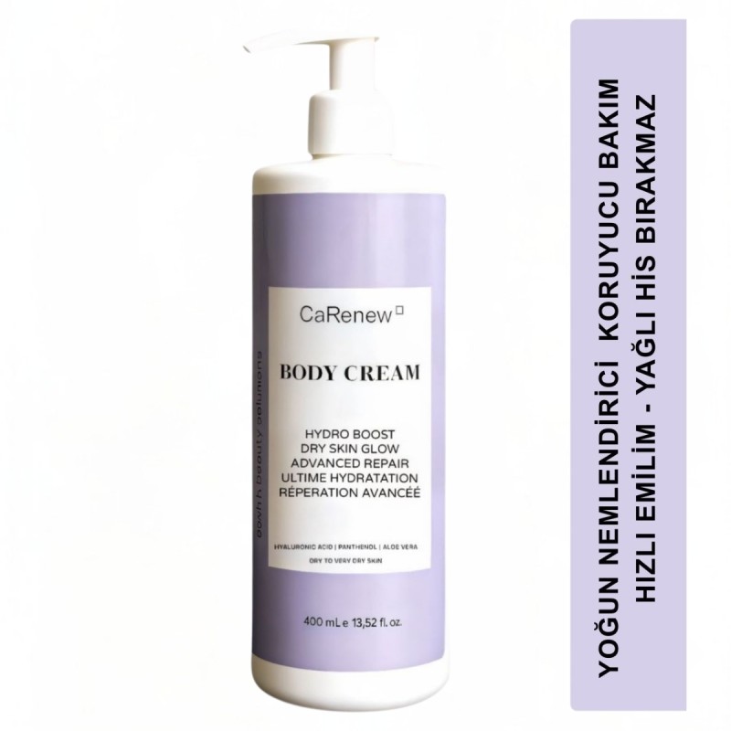 Vücut Bakım Kremi -Yoğun Nemlendirici & Onarıcı 400 ml